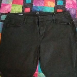 ana black jeggings 22W